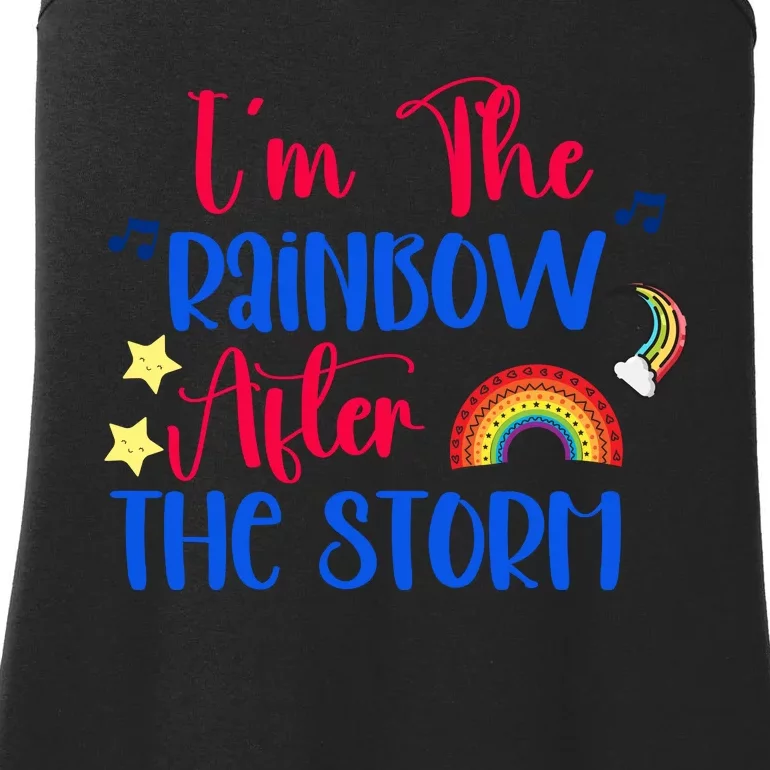 I'm The Rainbow After The Storm Ladies Essential Tank