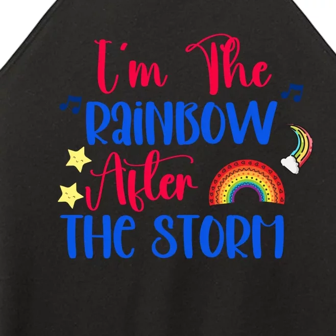 I'm The Rainbow After The Storm Women’s Perfect Tri Rocker Tank