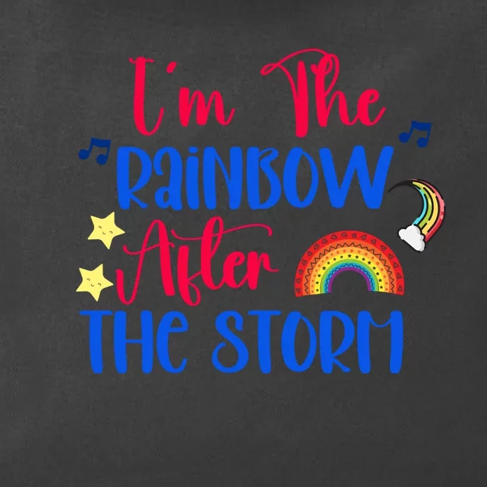 I'm The Rainbow After The Storm Zip Tote Bag