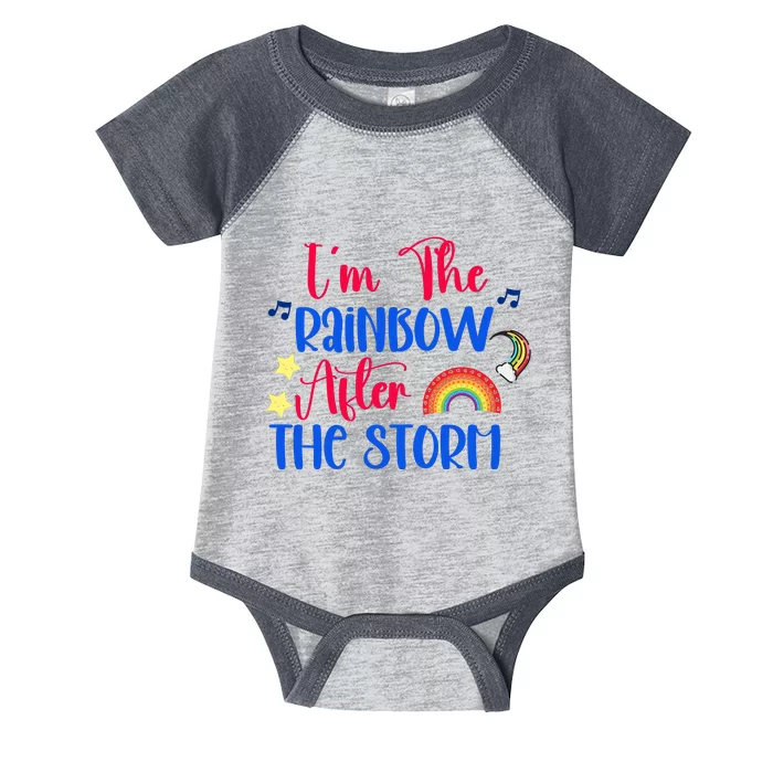 I'm The Rainbow After The Storm Infant Baby Jersey Bodysuit