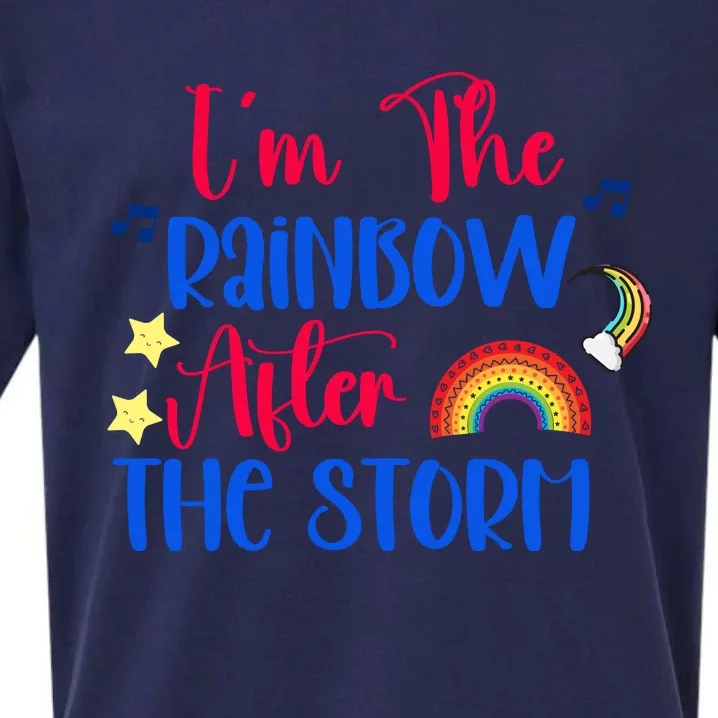 I'm The Rainbow After The Storm Sueded Cloud Jersey T-Shirt