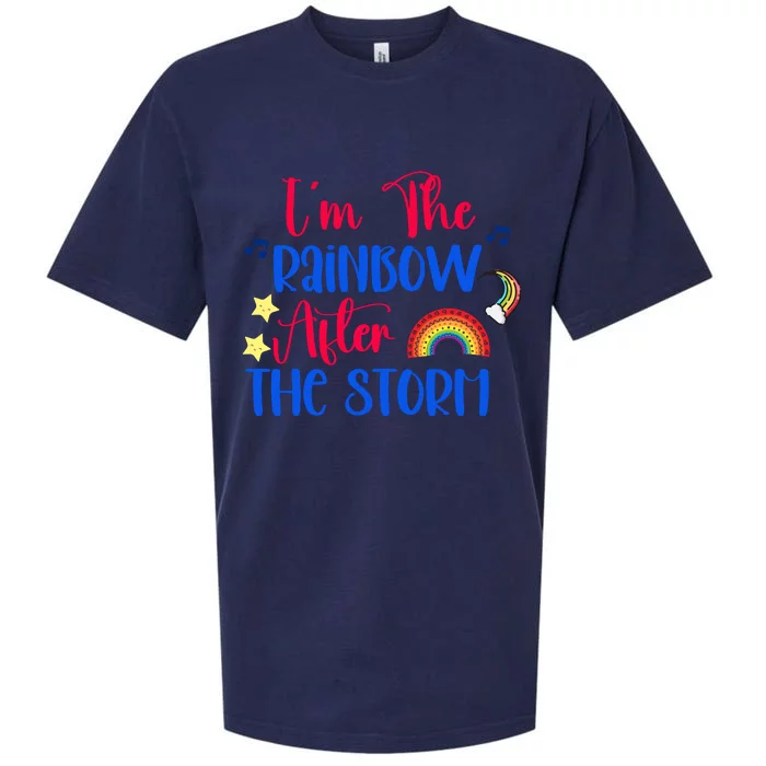 I'm The Rainbow After The Storm Sueded Cloud Jersey T-Shirt