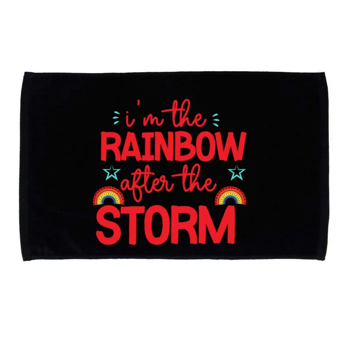 I'm The Rainbow After The Storm Microfiber Hand Towel