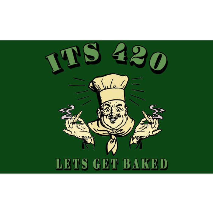 It's 420 Lets Get Baked Bumper Sticker