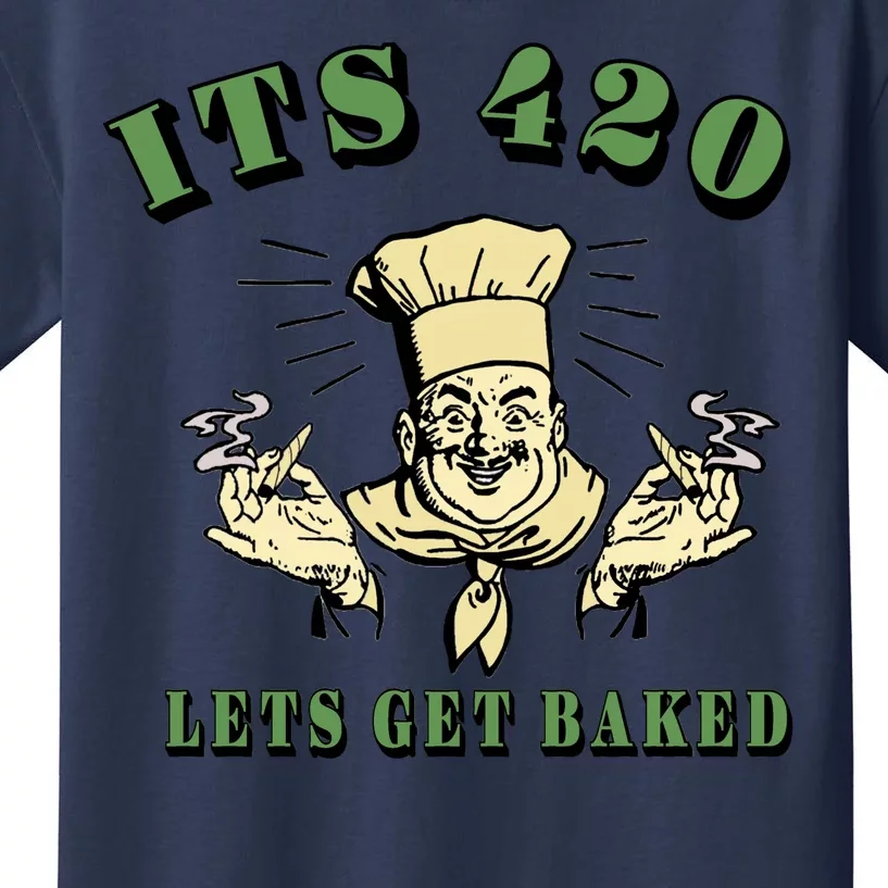 It's 420 Lets Get Baked Kids T-Shirt