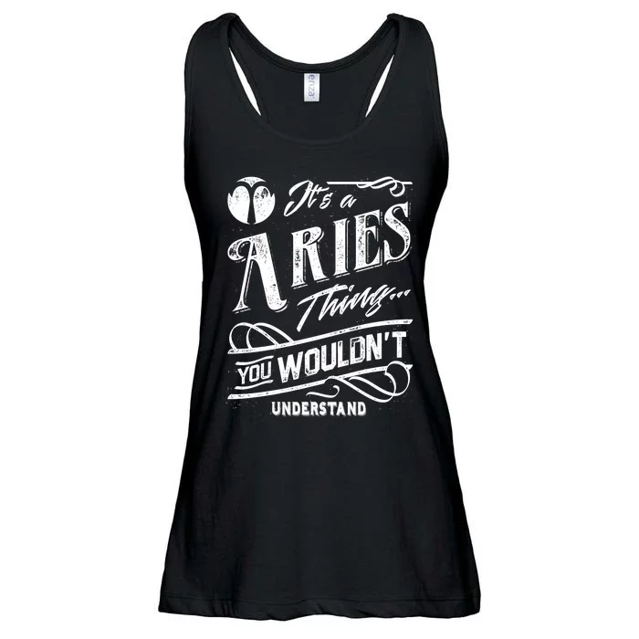 It's a Aries Thing Zodiac Sign Horoscope Ladies Essential Flowy Tank