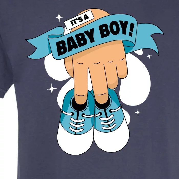 It's A Baby Boy! Garment-Dyed Heavyweight T-Shirt