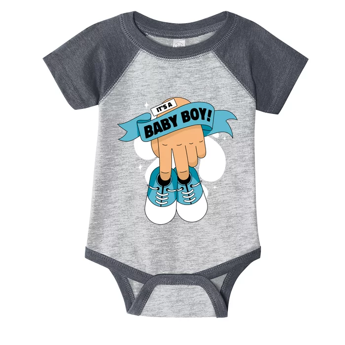 It's A Baby Boy! Infant Baby Jersey Bodysuit