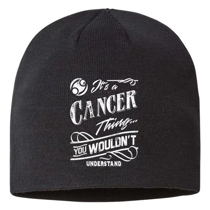 It's a Cancer Thing Zodiac Sign Horoscope 8 1/2in Sustainable Knit Beanie