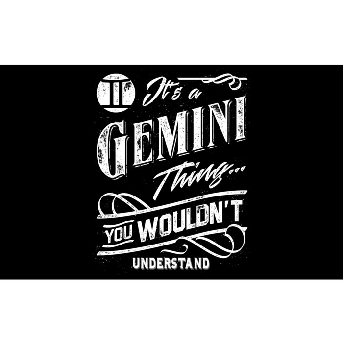 It's a Gemini Thing Zodiac Sign Horoscope Bumper Sticker