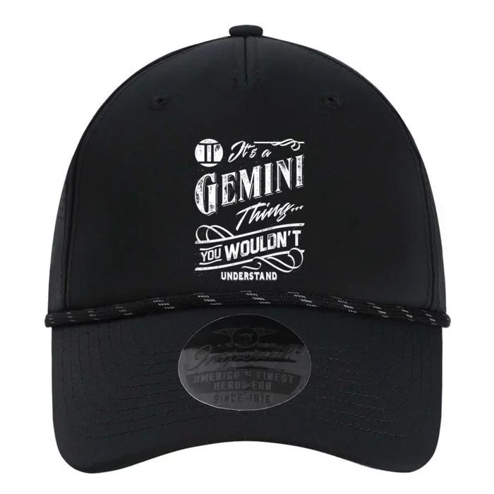 It's a Gemini Thing Zodiac Sign Horoscope Performance The Dyno Cap