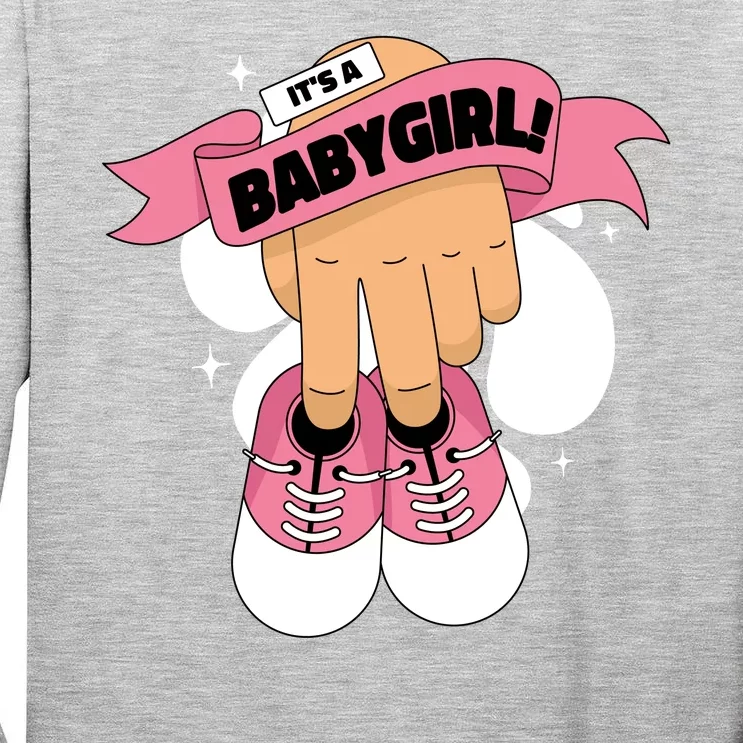 It's A Girl Tall Long Sleeve T-Shirt