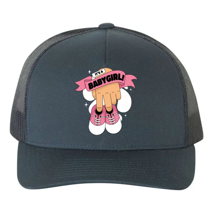 It's A Girl Yupoong Adult 5-Panel Trucker Hat