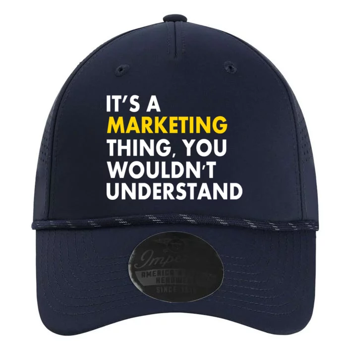 It's A Marketing Thing You Wouldn't Understand Performance The Dyno Cap