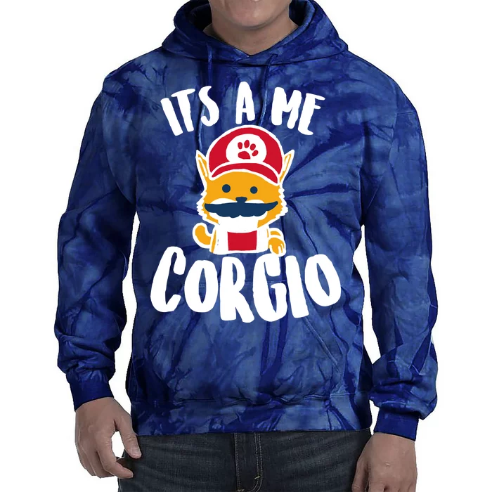 It's A Me Corgio Tie Dye Hoodie