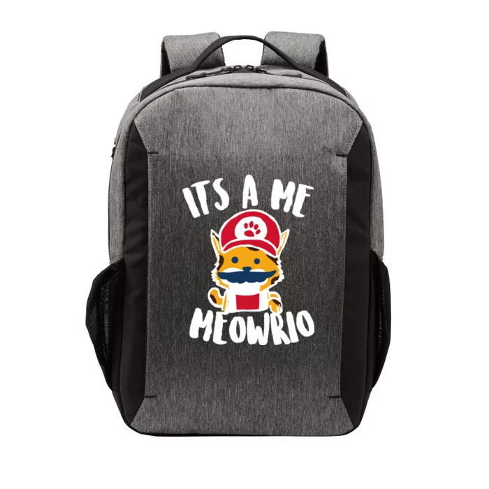 It's A Me Meowrio Vector Backpack