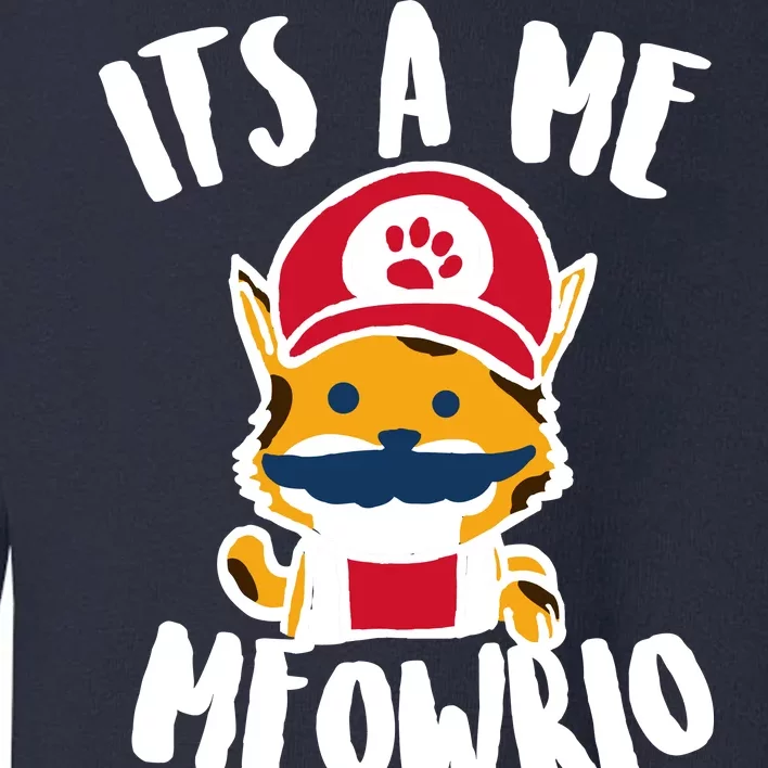 It's A Me Meowrio Toddler Sweatshirt