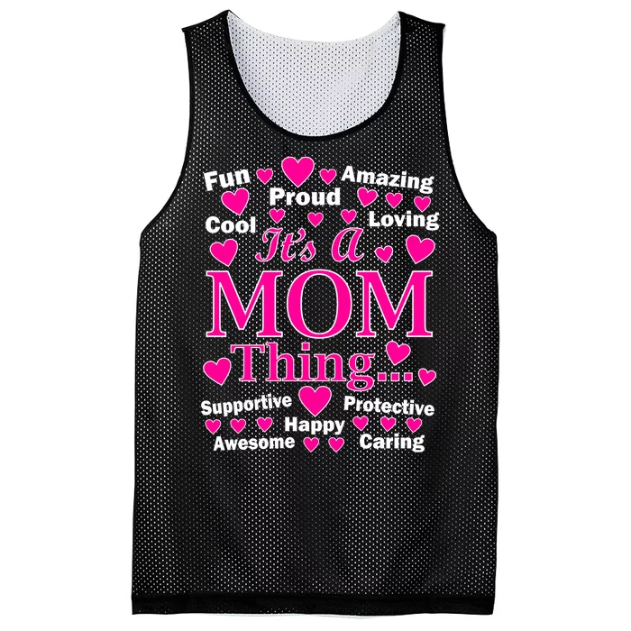 It's A Mom Thing Mesh Reversible Basketball Jersey Tank