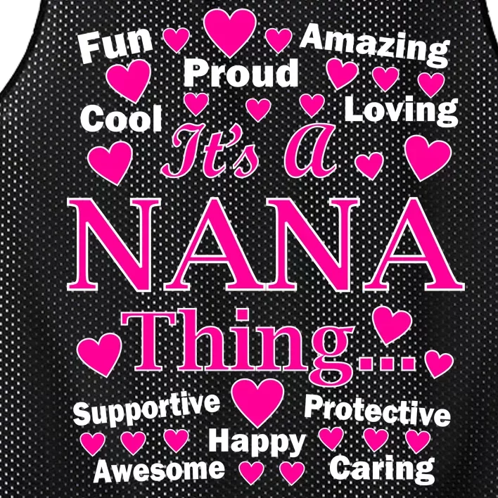 It's A Nana Thing Mesh Reversible Basketball Jersey Tank