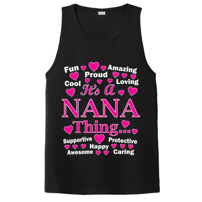 It's A Nana Thing Performance Tank