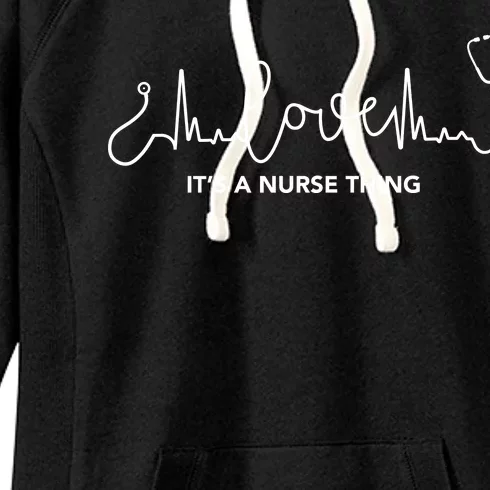 It's A Nurse Thing Women's Fleece Hoodie