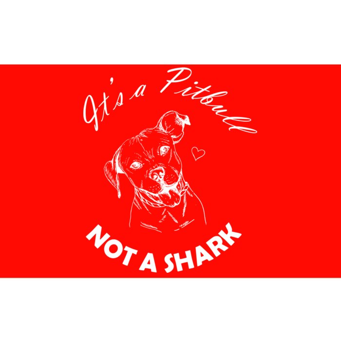 It's A Pitbull Not A Shark Bumper Sticker