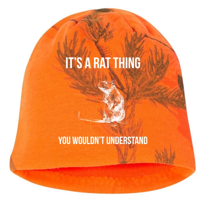 It's A Rat Thing You Wouldn't Understand Kati - Camo Knit Beanie