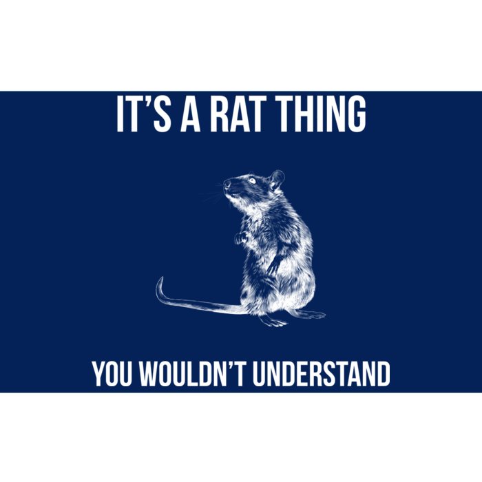 It's A Rat Thing You Wouldn't Understand Bumper Sticker