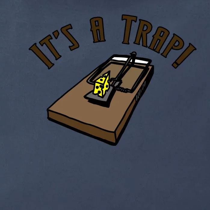 It's A TRAP! Zip Tote Bag