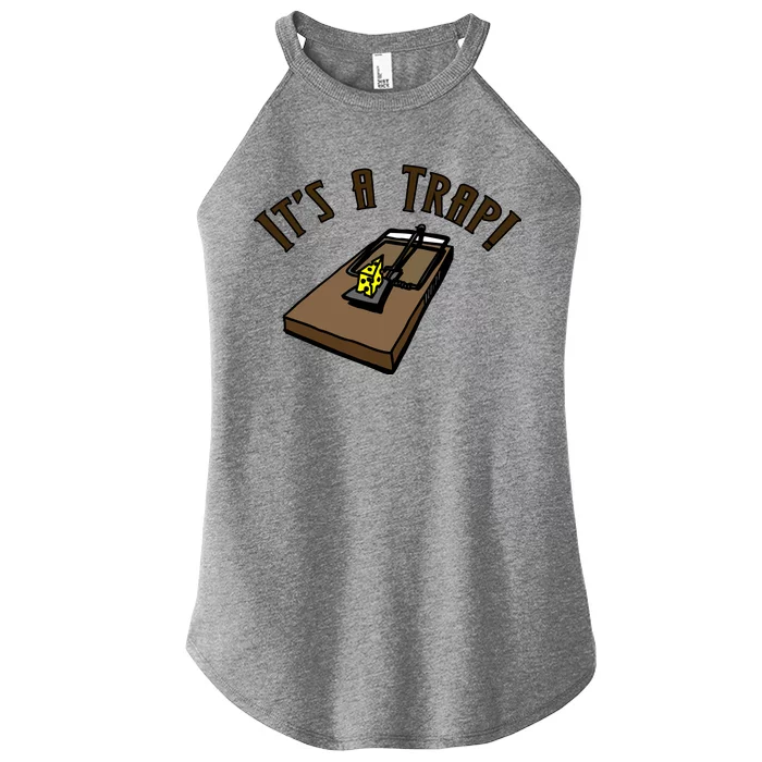 It's A TRAP! Women’s Perfect Tri Rocker Tank