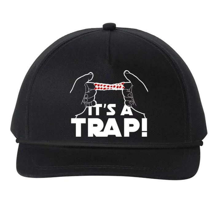 It's A Trap Chinese Finger Trap Snapback Five-Panel Rope Hat