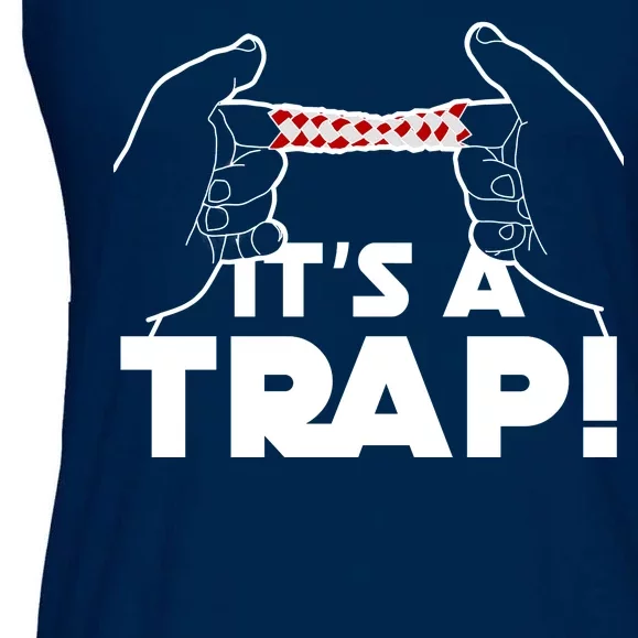 It's A Trap Chinese Finger Trap Ladies Essential Flowy Tank