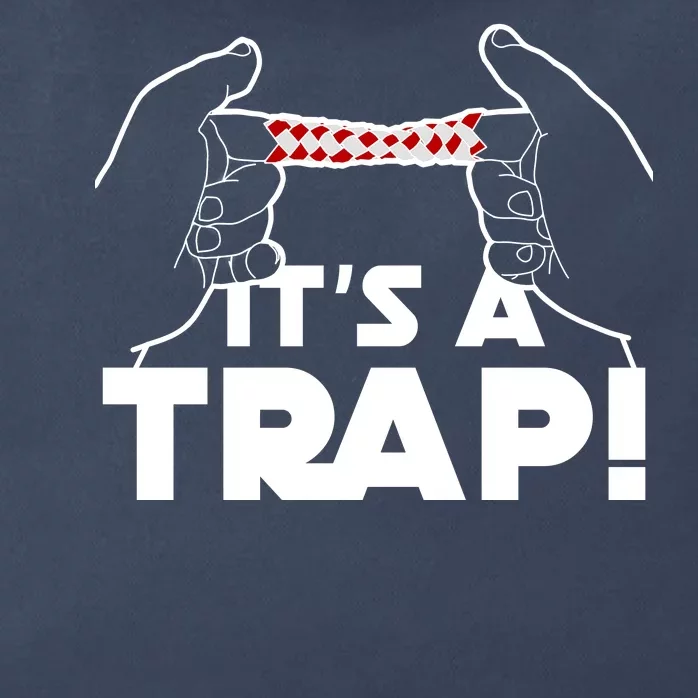 It's A Trap Chinese Finger Trap Zip Tote Bag