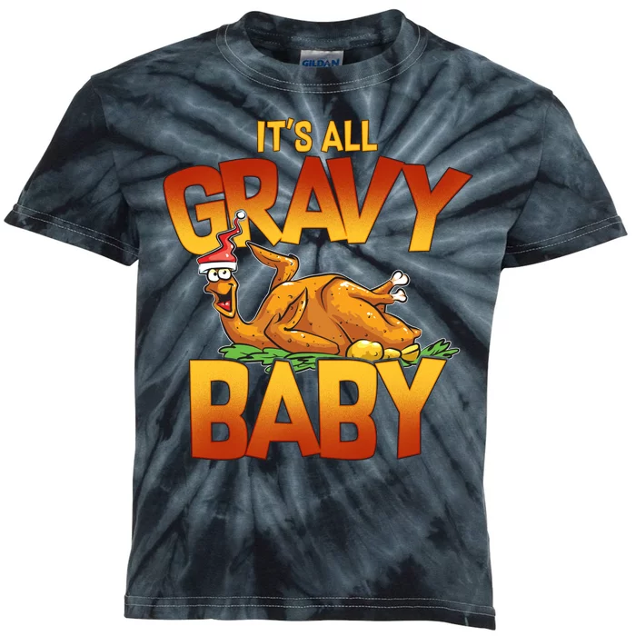 It's All Gravy Baby Kids Tie-Dye T-Shirt