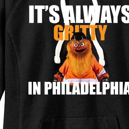 It's Always Gritty In Philadelphia Women's Fleece Hoodie