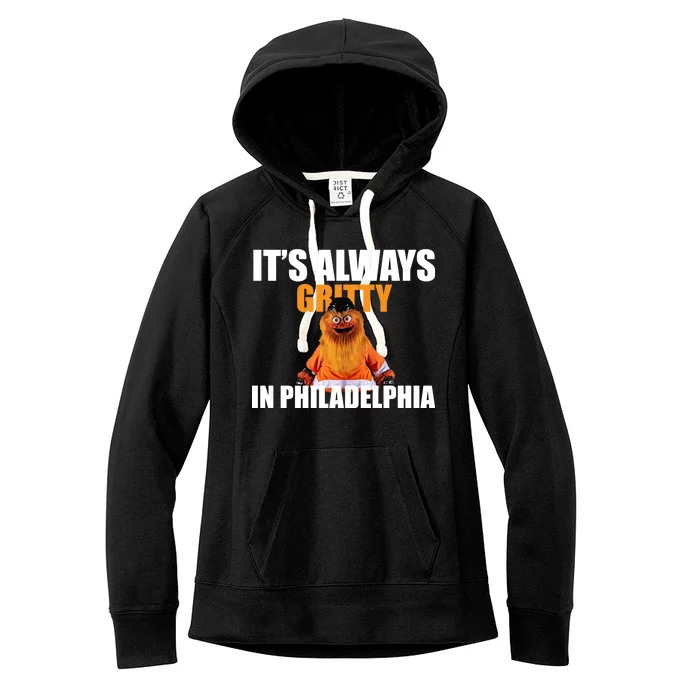 It's Always Gritty In Philadelphia Women's Fleece Hoodie