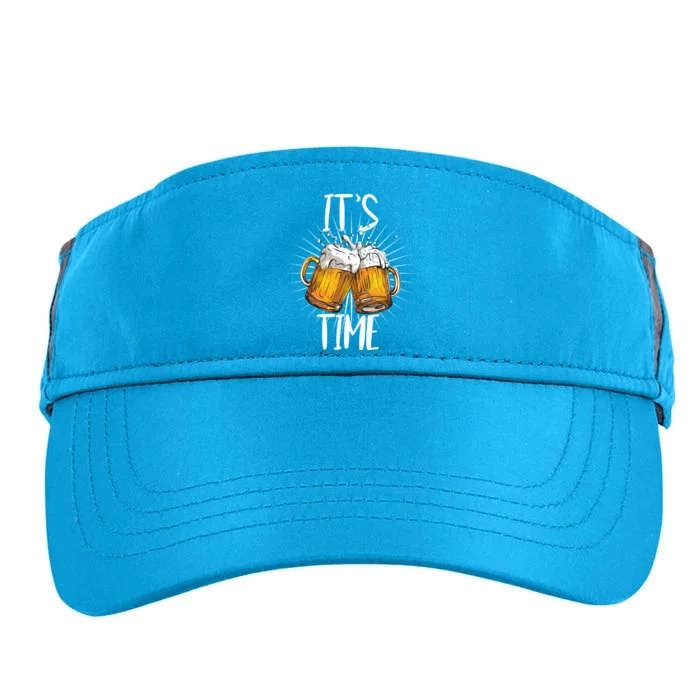 It's Beer Time Adult Drive Performance Visor