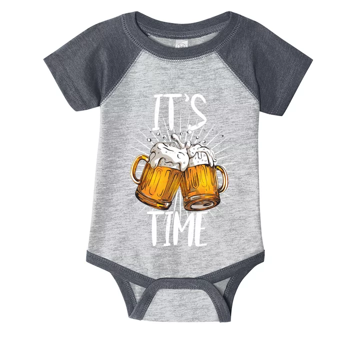 It's Beer Time Infant Baby Jersey Bodysuit