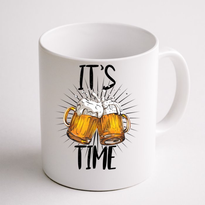 It's Beer Time Front & Back Coffee Mug