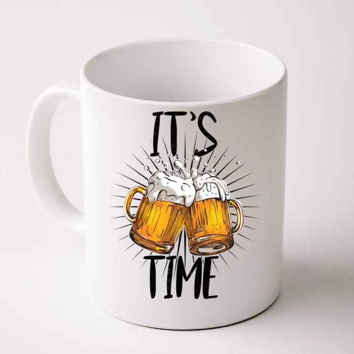 It's Beer Time Front & Back Coffee Mug