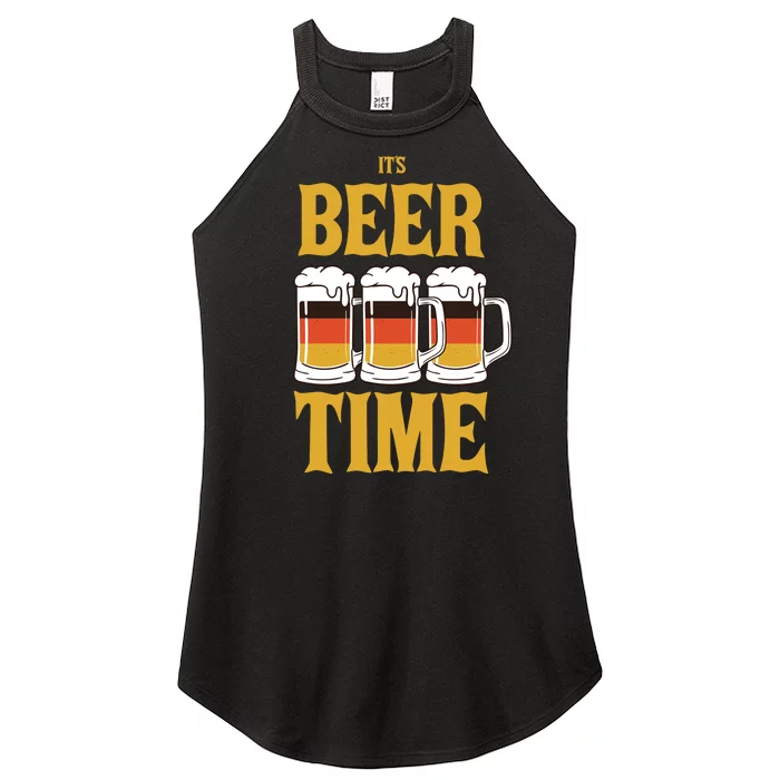 It's Beer Time German Flag Women’s Perfect Tri Rocker Tank