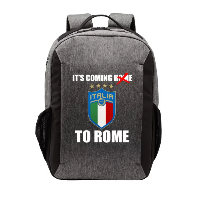 It's Coming To Rome Italy Soccer 2021 Italian Italia Champions Vector Backpack