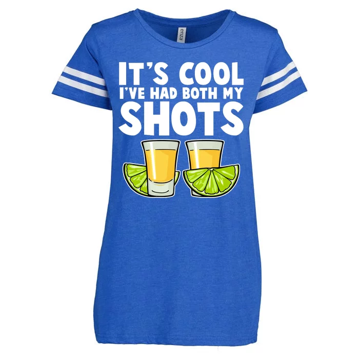 It's Cool I've Had Both My Shots Tequila Shots Enza Ladies Jersey Football T-Shirt