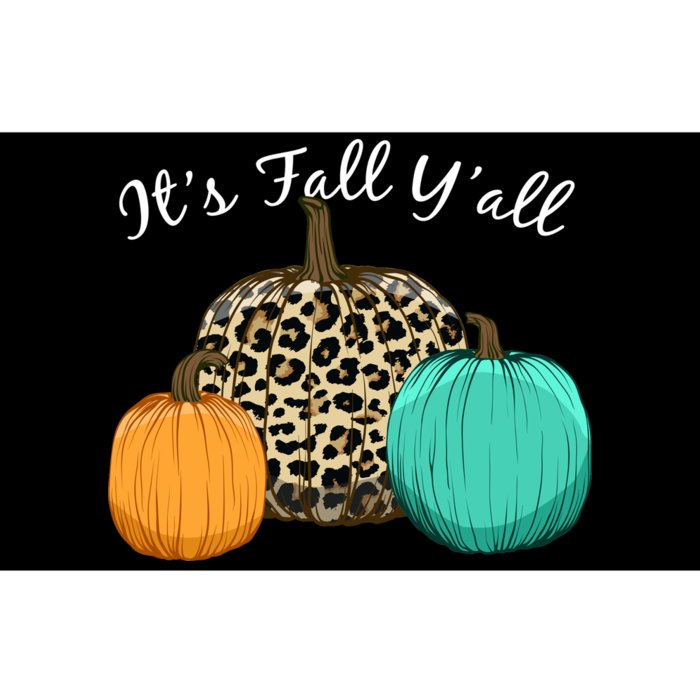 It's Fall Y'all Pumpkins Autumn Bumper Sticker