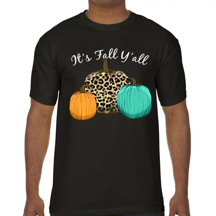 It's Fall Y'all Pumpkins Autumn Comfort Colors T-Shirt