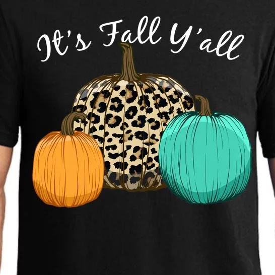 It's Fall Y'all Pumpkins Autumn Pajama Set