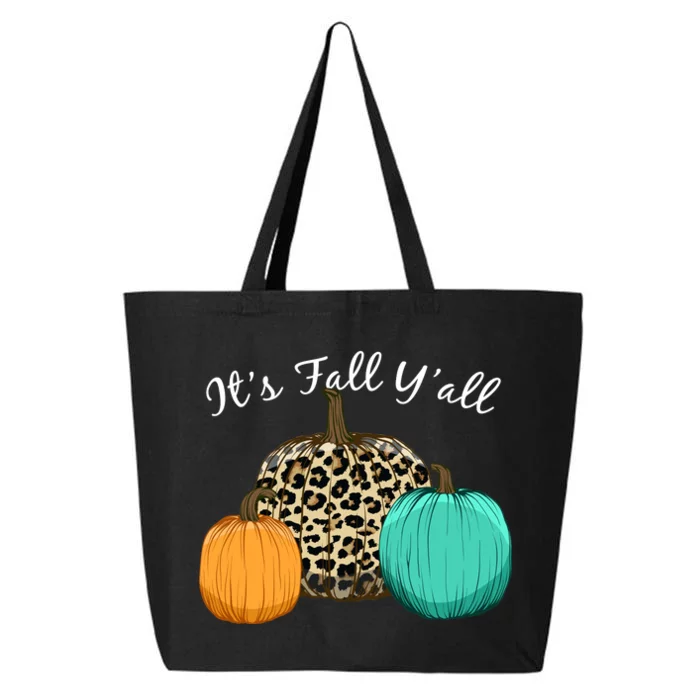 It's Fall Y'all Pumpkins Autumn 25L Jumbo Tote