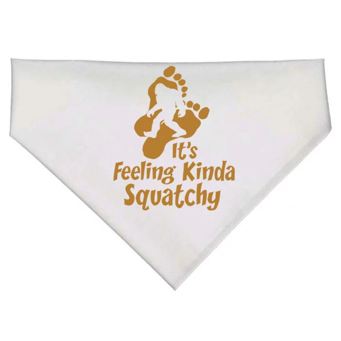 It's Feeling Kinda Squatchy USA-Made Doggie Bandana