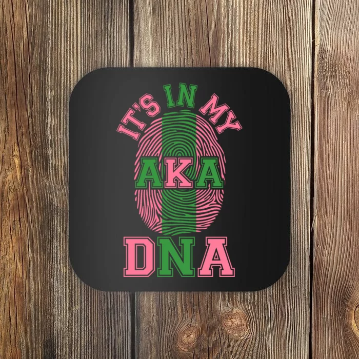 It's In My AKA DNA Fingerprint Coaster