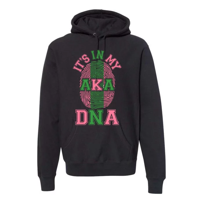 It's In My AKA DNA Fingerprint Premium Hoodie